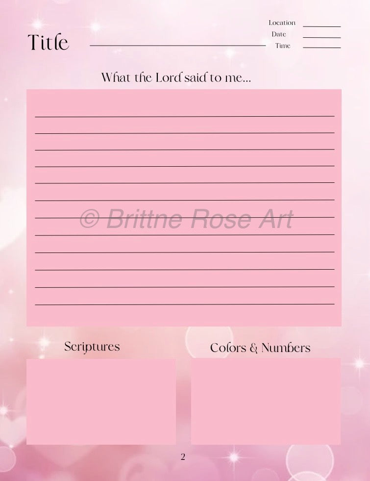 What is God Saying to Me? Journal