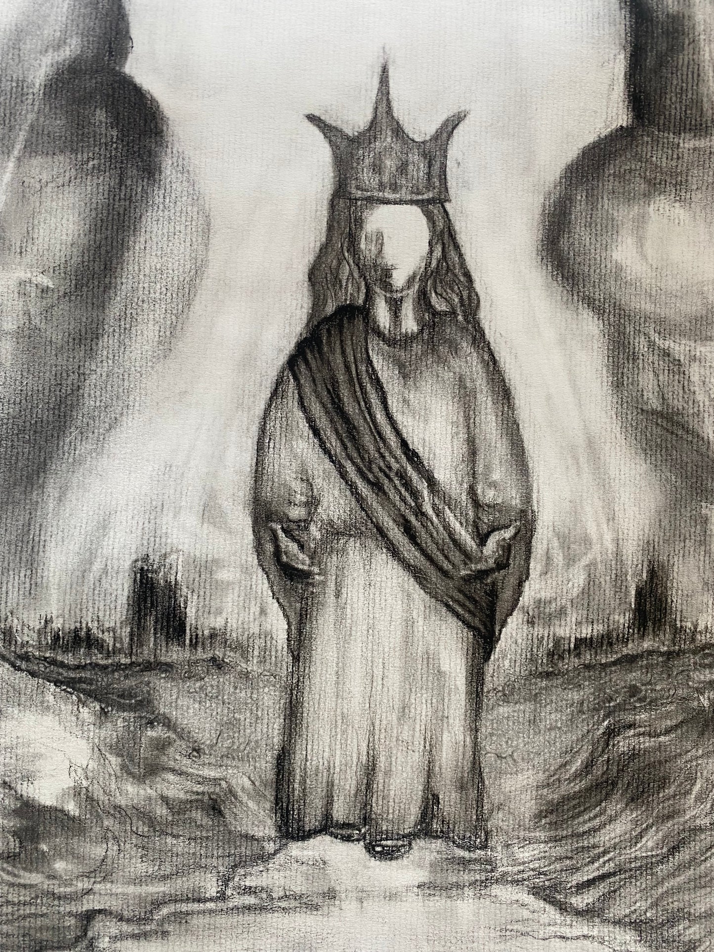 King Jesus - Fine Art Paper Print