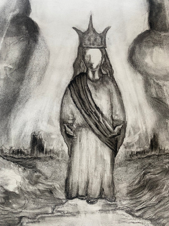 King Jesus - Fine Art Paper Print