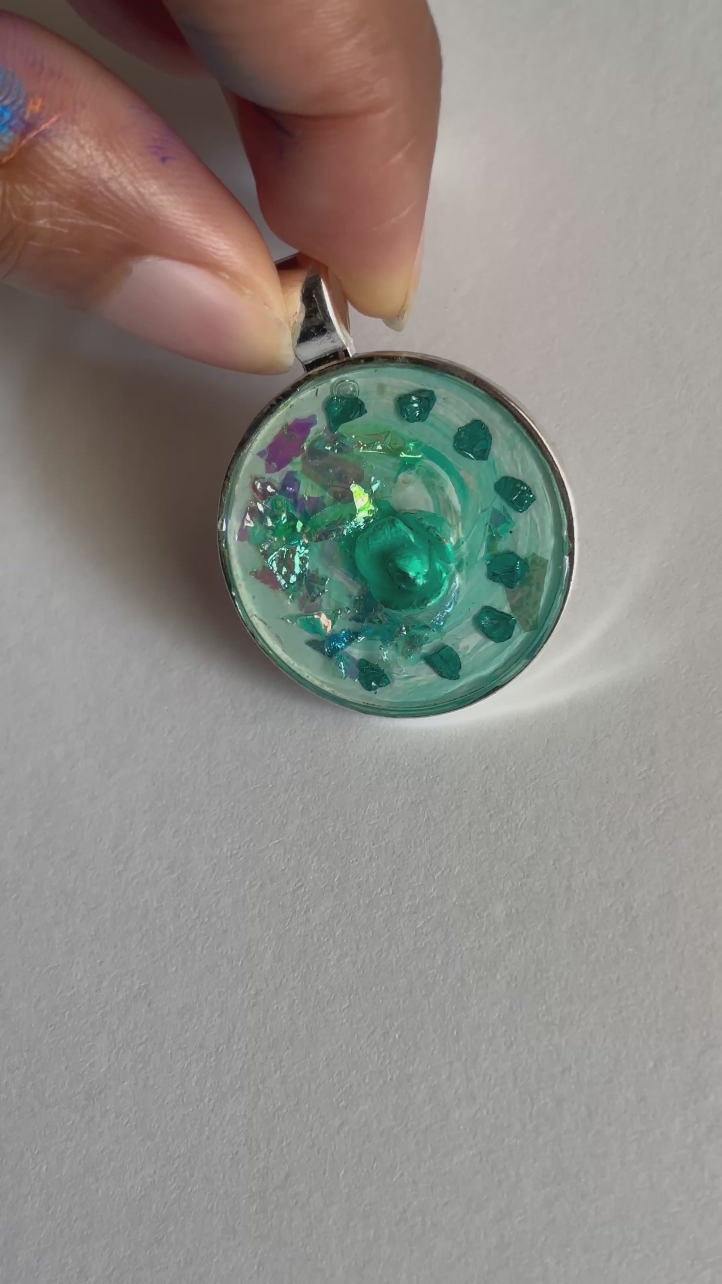 Surrounded by Grace Pendant Necklace